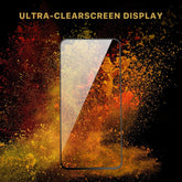 MyBat Pro Full Coverage Tempered Glass Screen Protector for Samsung Galaxy A35 5G - Black